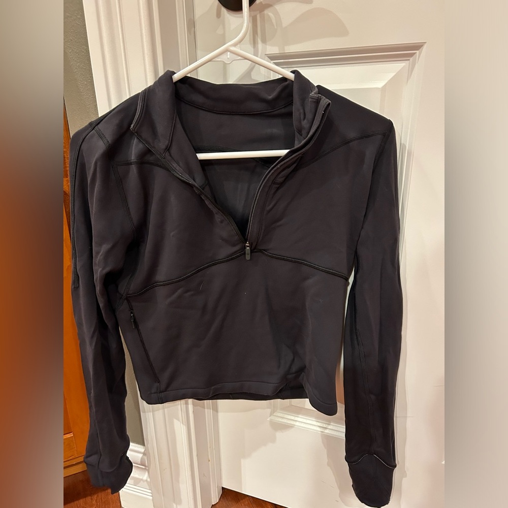 Lululemon Cropped Half Zip
